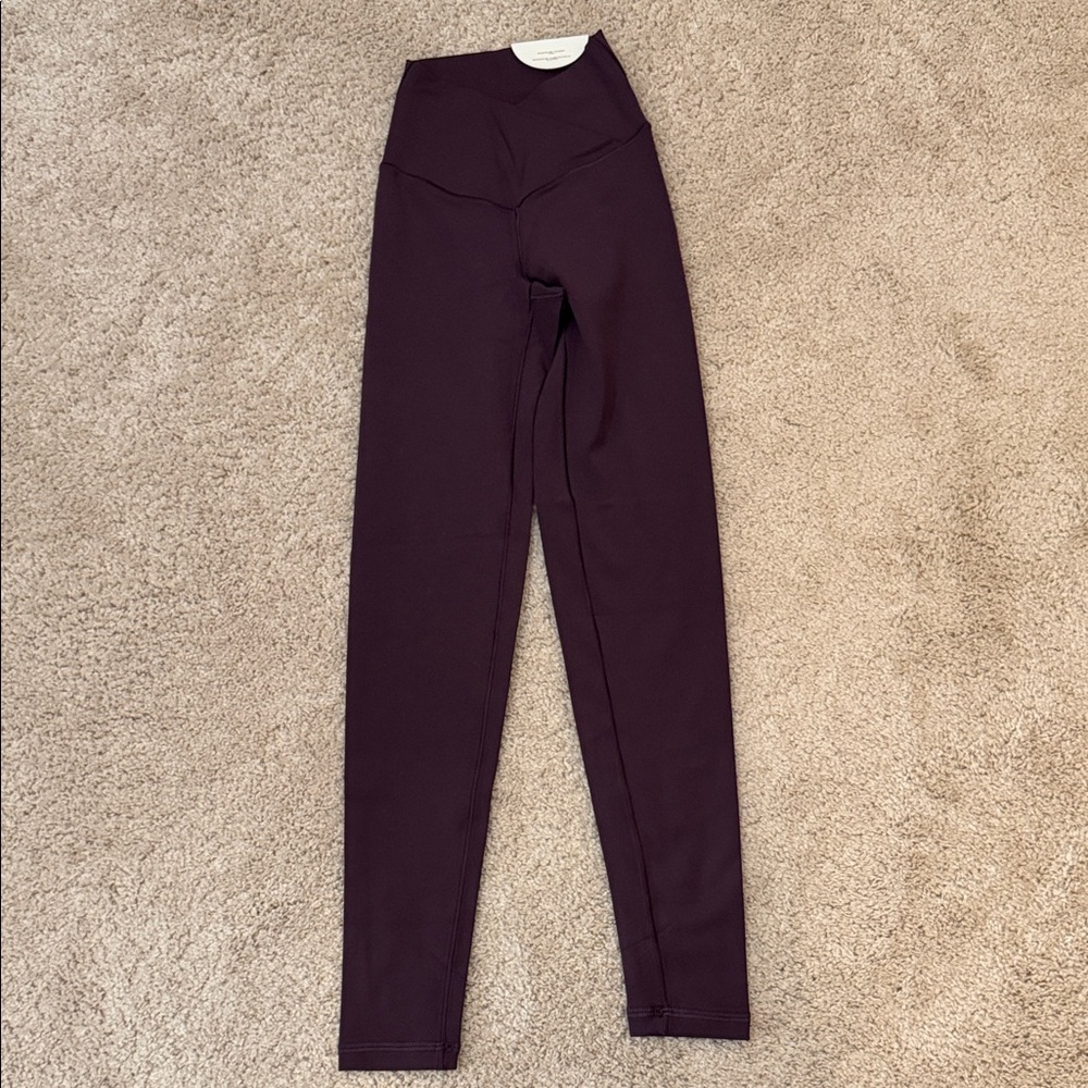 Aerie OFFLINE high-waisted crossover leggings - women’s size XXS - cool berry